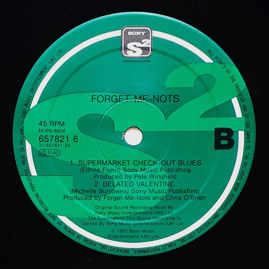 FORGET-ME-NOTS – Trouble 1992 12″ VINYL 90’S INDIE ROCK / POP