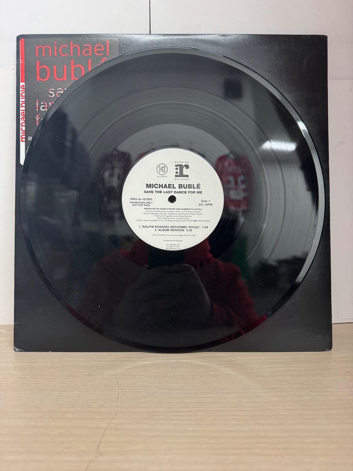 Michael Bublé – Save The Last Dance For Me 12″ Promo Single 2005 Reprise Jazz