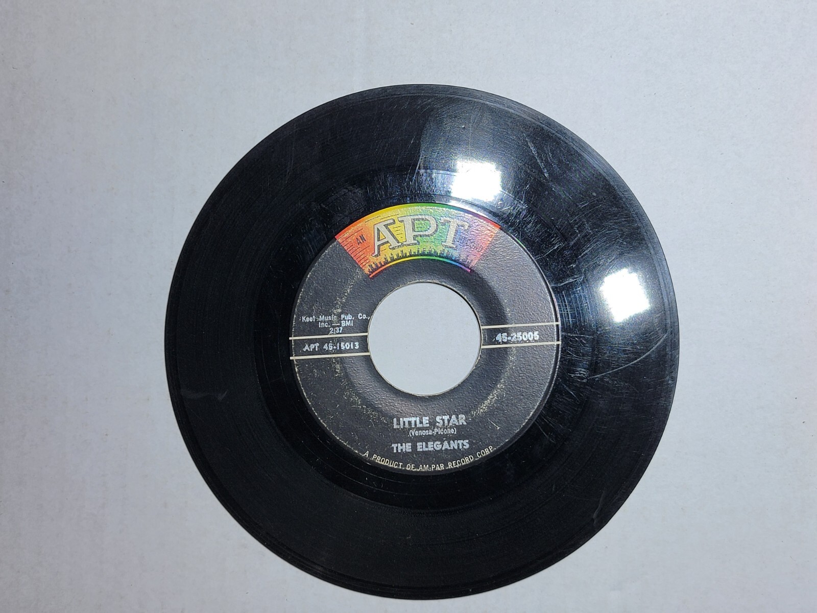 Elegants LITTLE STAR / GETTING DIZZY (GREAT DOO WOP 45)