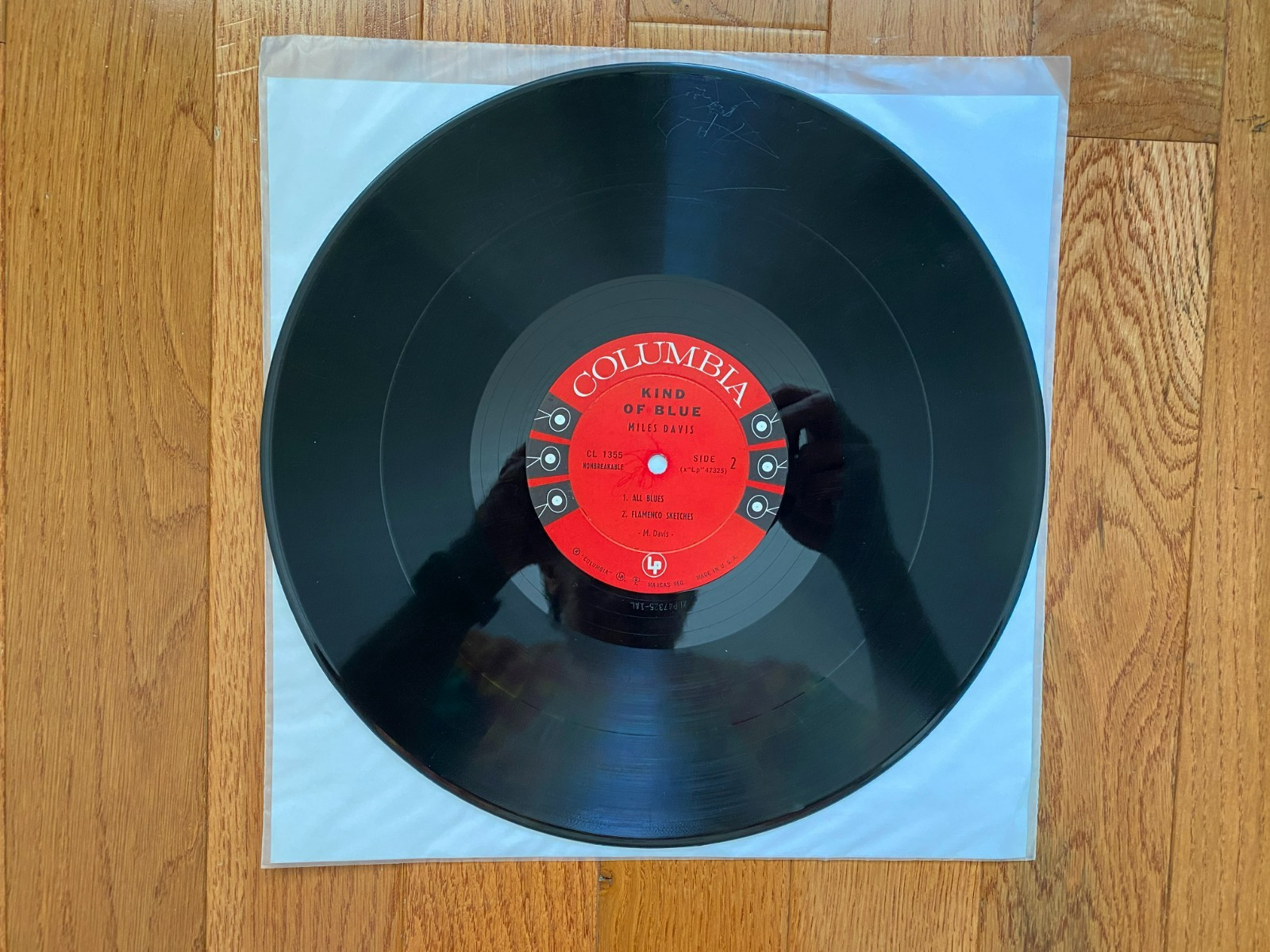 Miles Davis – Kind of Blue LP Columbia CL 1355 1961 Pressing Mono
