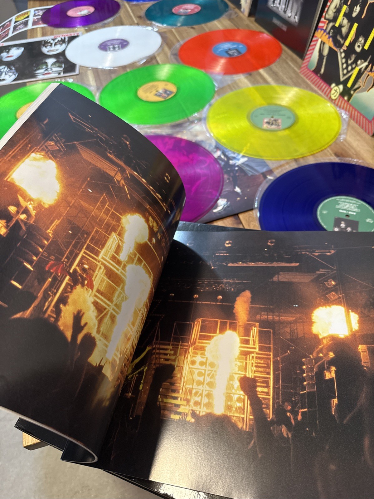 kiss the originals vinyl Box Set Japan Color Lp 1974-1979 Rock Destroyer Hotter