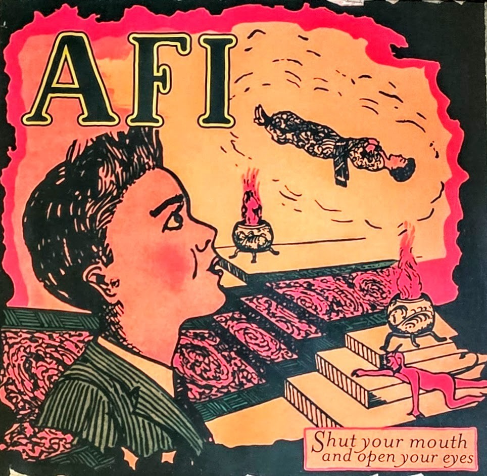 AFI SHUT YOUR MOUTH & OPEN YOUR EYES – VINYL LP ” NEW, SEALED “