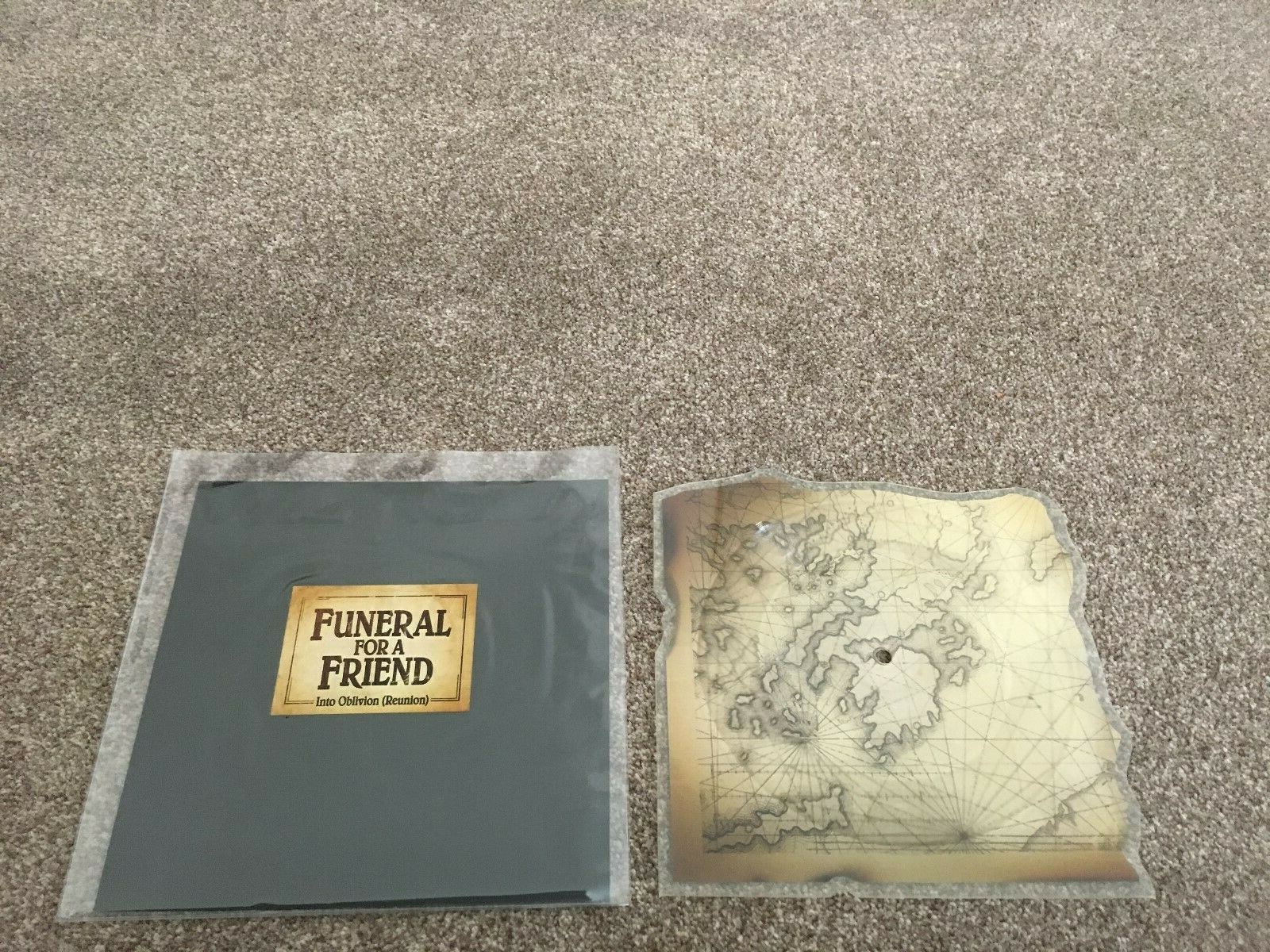 Funeral for a friend-Into oblivion.7″ shaped p.disc