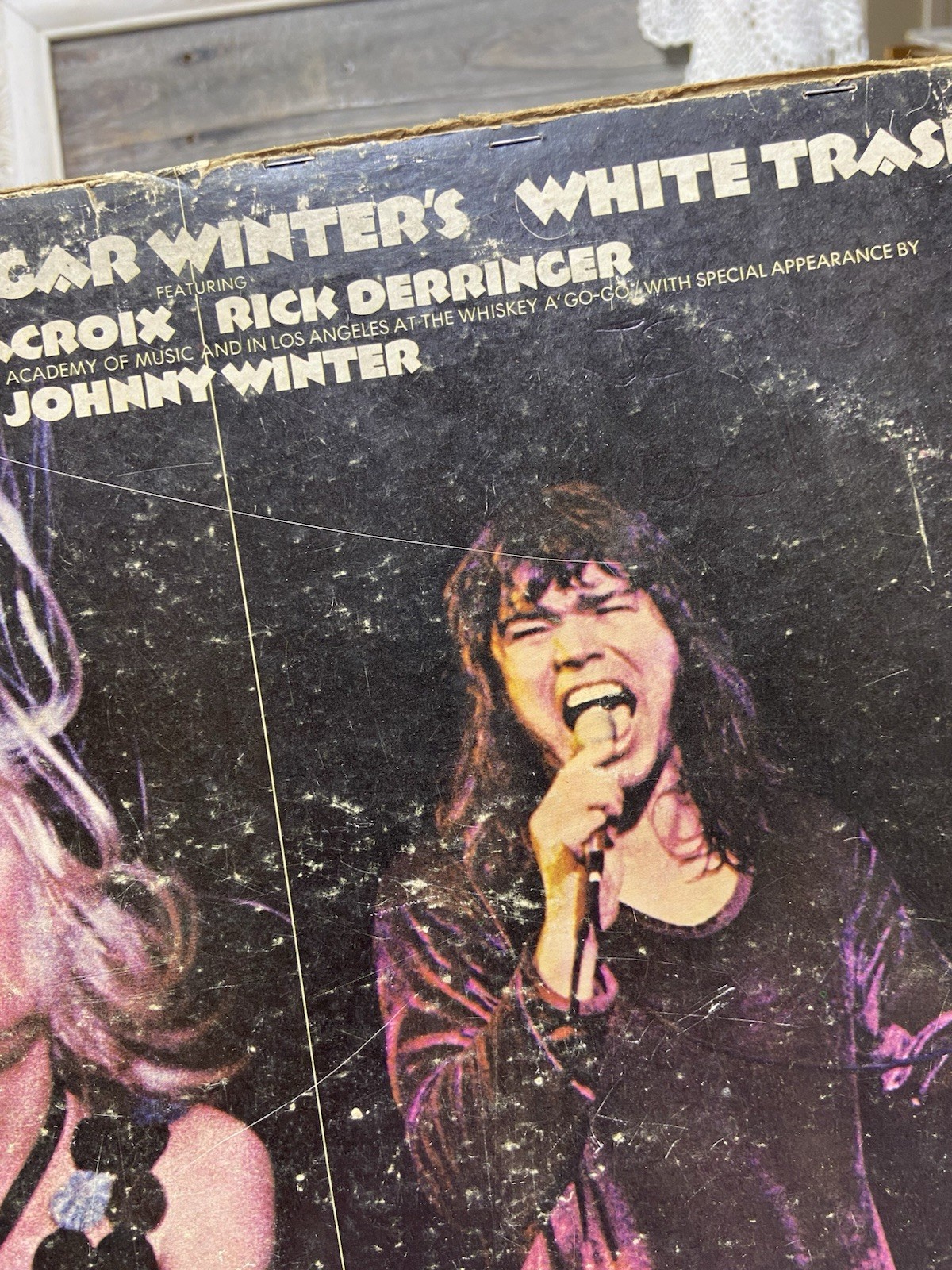 Edgar Winter’s White Trash Roadwork Epic 1972 Rick Derringer Vintage Vinyl