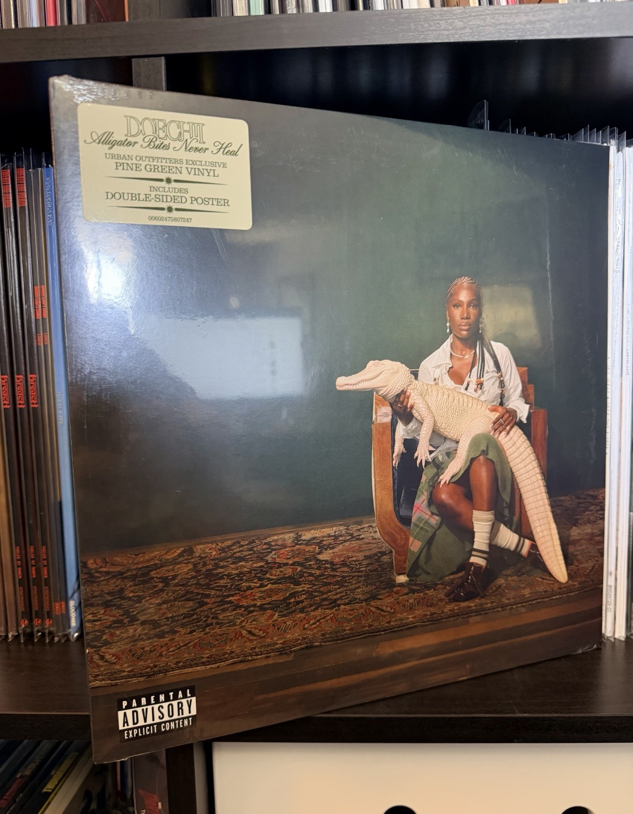 DOECHII Alligator Bites Never Heal LP Pine Green Vinyl Sealed MINT