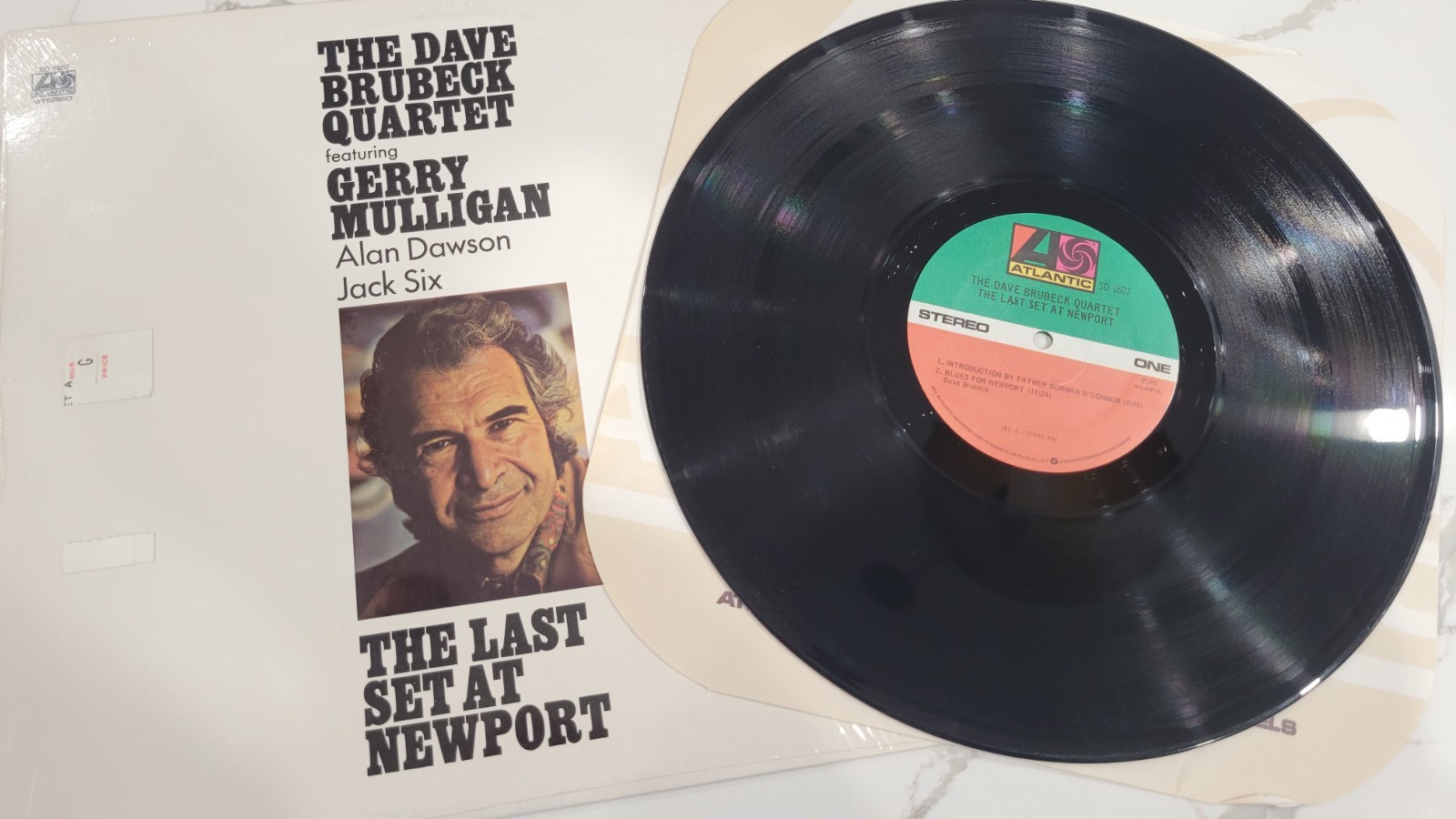 The Dave Brubeck Quartet – The Last Set At Newport Vinyl LP – Atlantic SD 1607