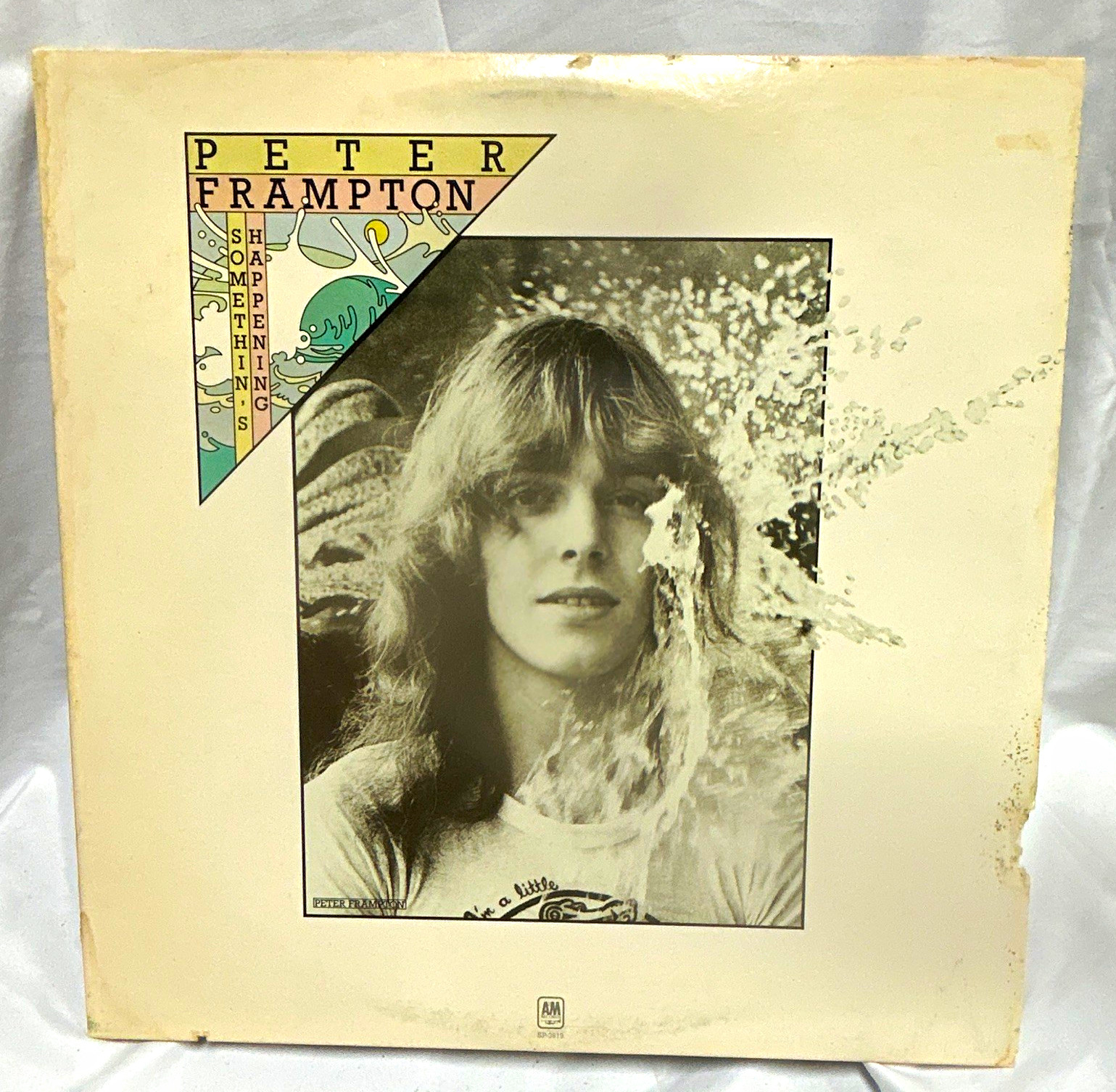 Peter Frampton Something’s Happening 12″ Black Vinyl LP A&M SP-3705