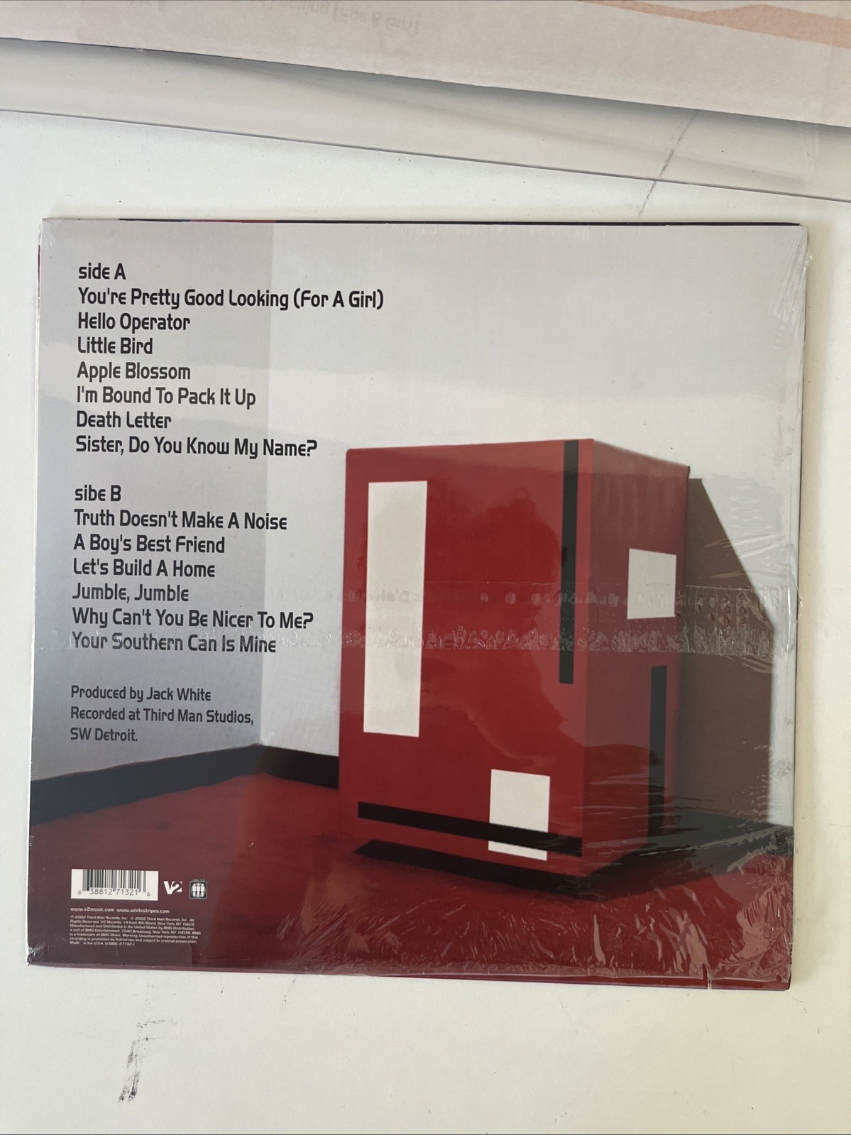 THE WHITE STRIPES – DE STIJL – NEW BLACK VINYL LP SEALED – Jack White