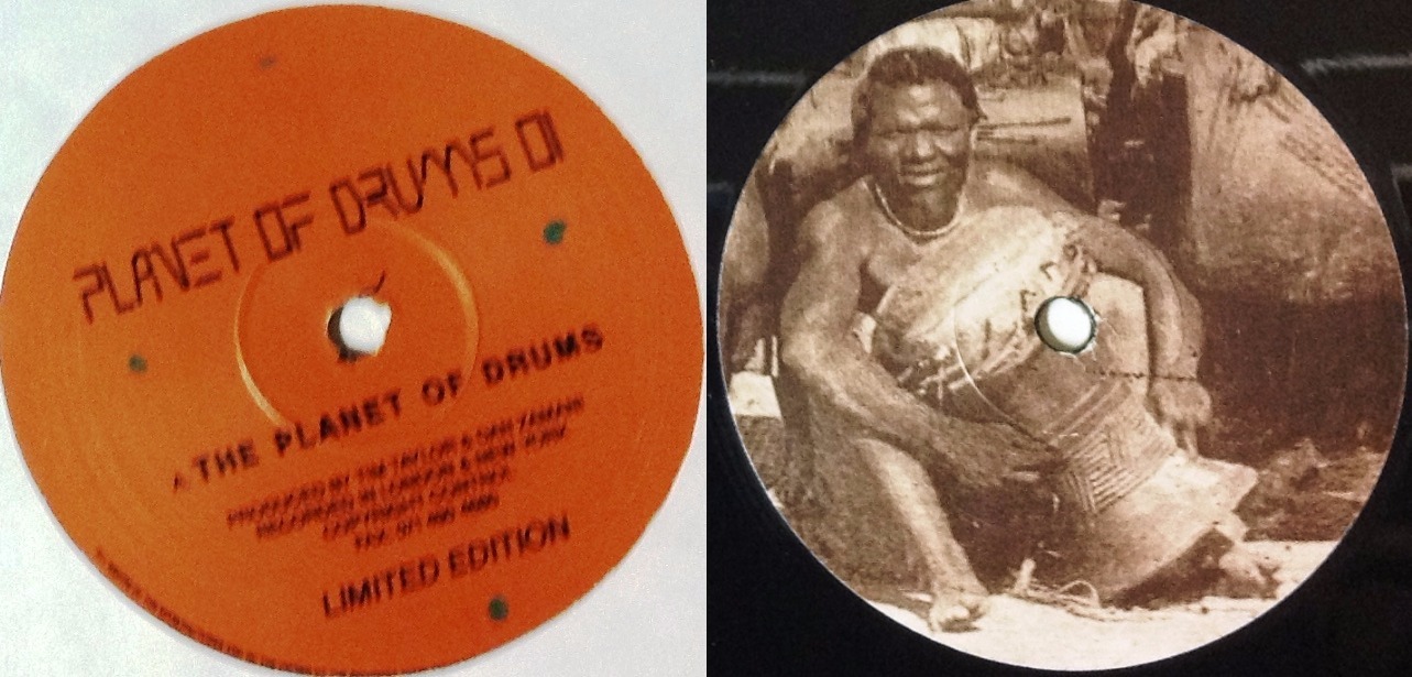 Disco 33 Giri Tim Taylor & Dan Zamani – The Planet Of Drums (B)