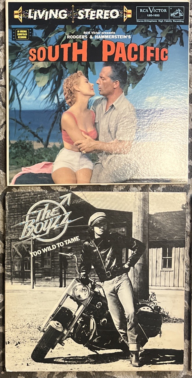 Vinyl LP COVERS ONLY Vintage Movie Classic Soundtrack Mixed Lot Of 10 VG Crafts