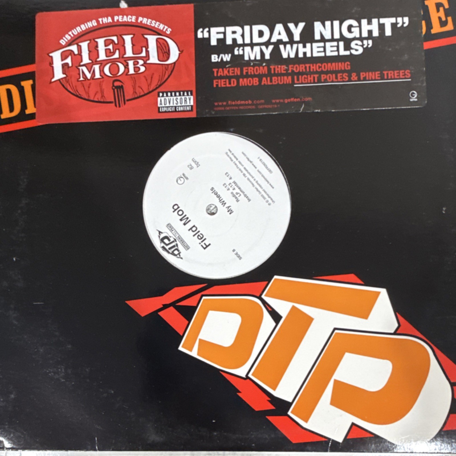 Hip Hop Rap vinyl Record Lot Of 7 singles (12″) Field Mob, Yo Gotti, Trina