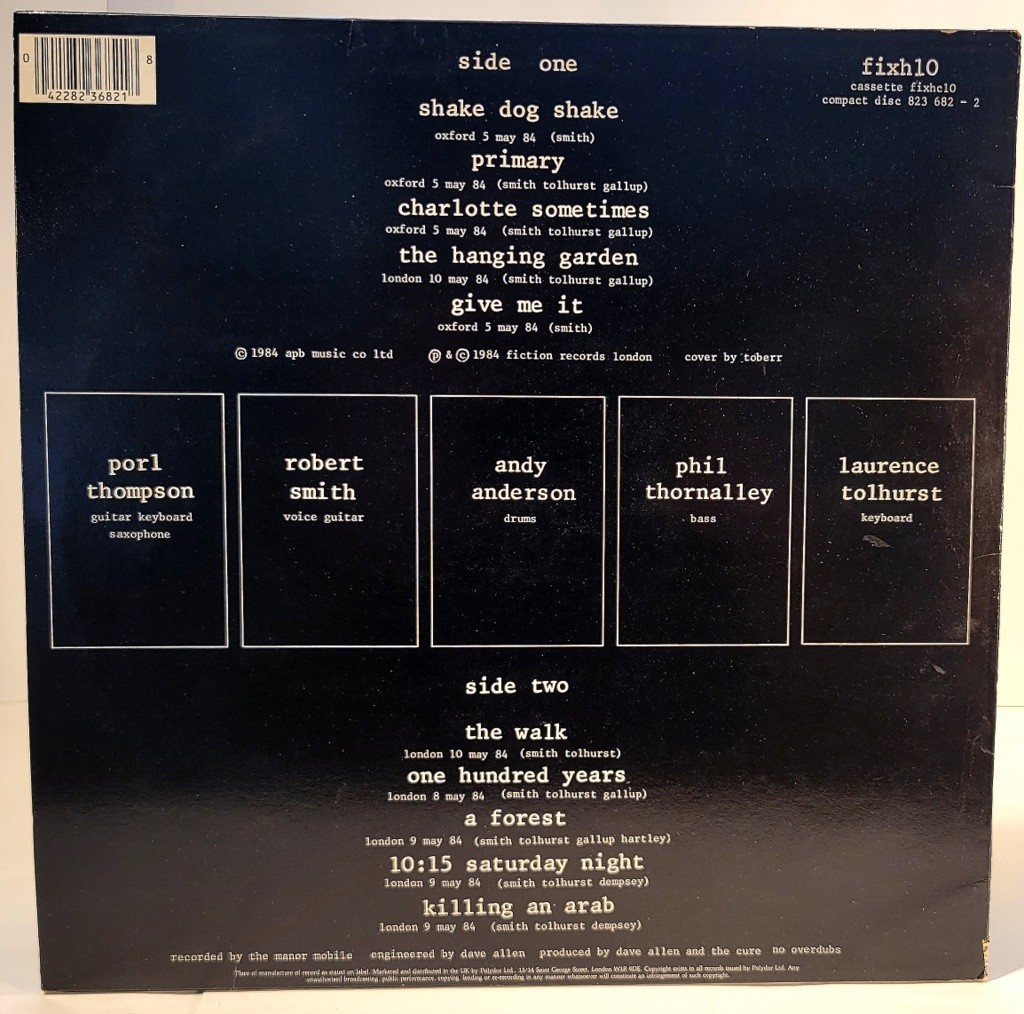 The Cure – Concert – The Cure Live / 1ST PRESS 1984 UK M/NM – RARE!