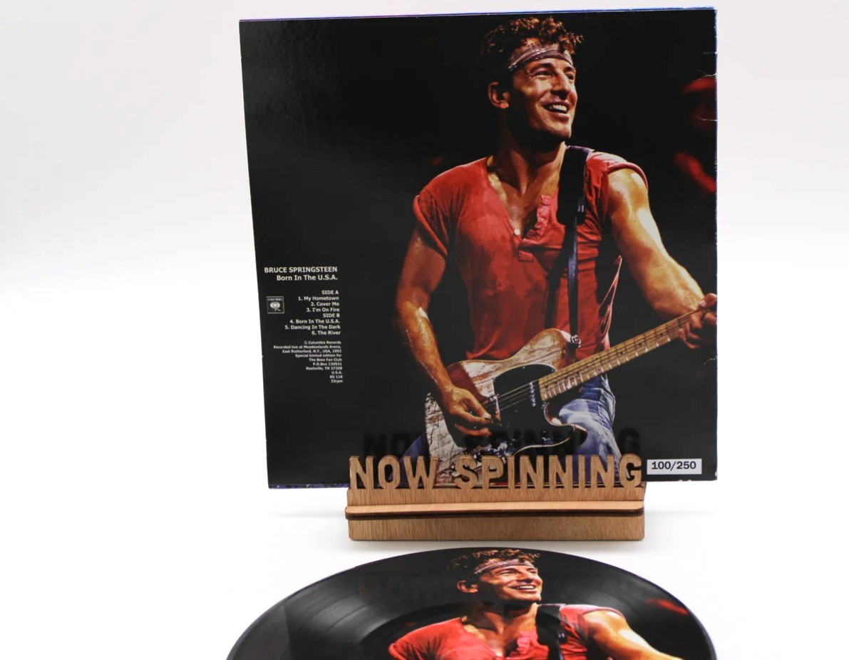 Bruce Springsteen RARE Born In The USA 10″ PICTURE VINYL RECORD SHIPS FREE US