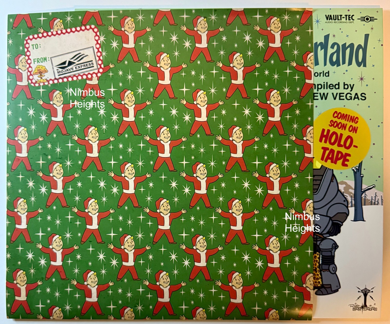 Fallout Radio New Vegas Presents Nuclear Winter Wonderland Vinyl Record VGM OST