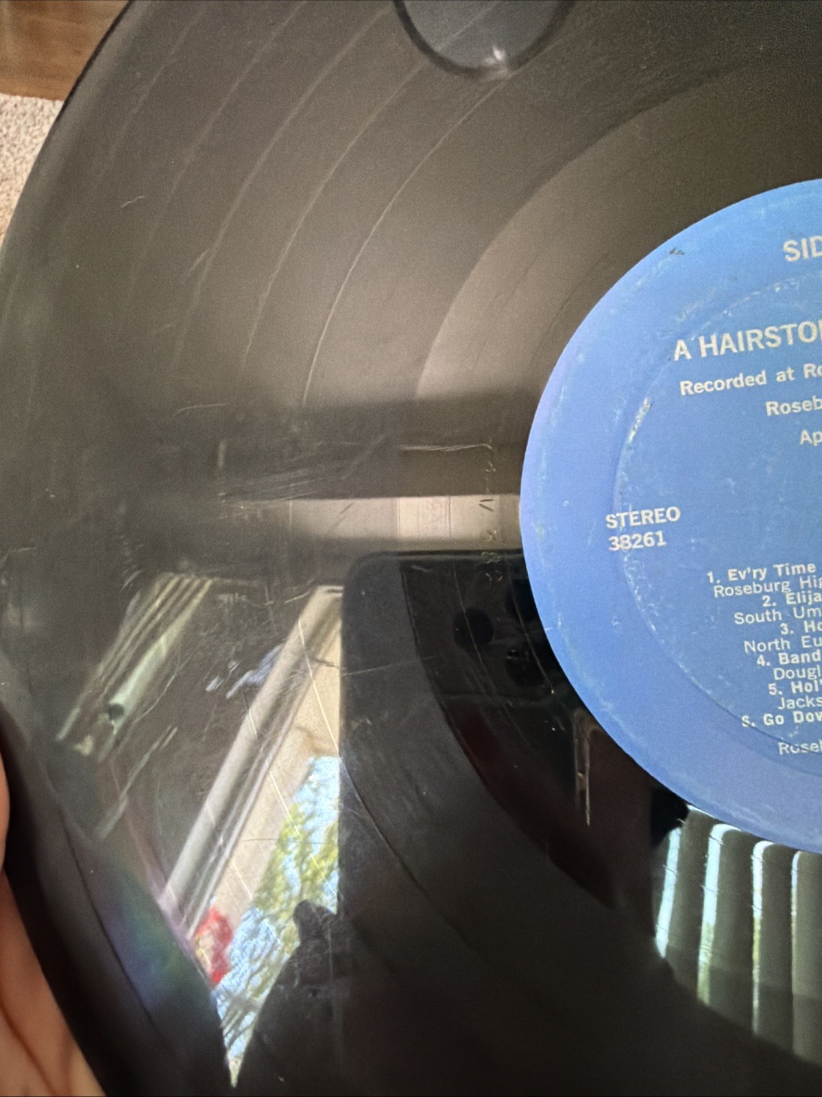 Rare Private Press Vinyl LP – A Hairston Happening – Roseburg High School #V