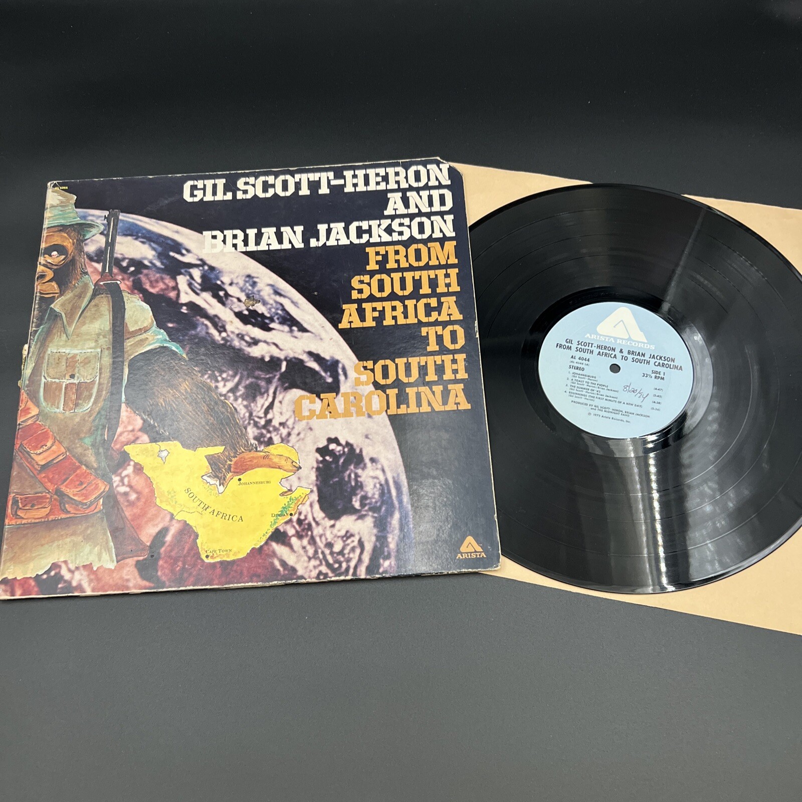 Gil Scott-Heron & Brian Jackson From South Africa to South Carolina AL 4044