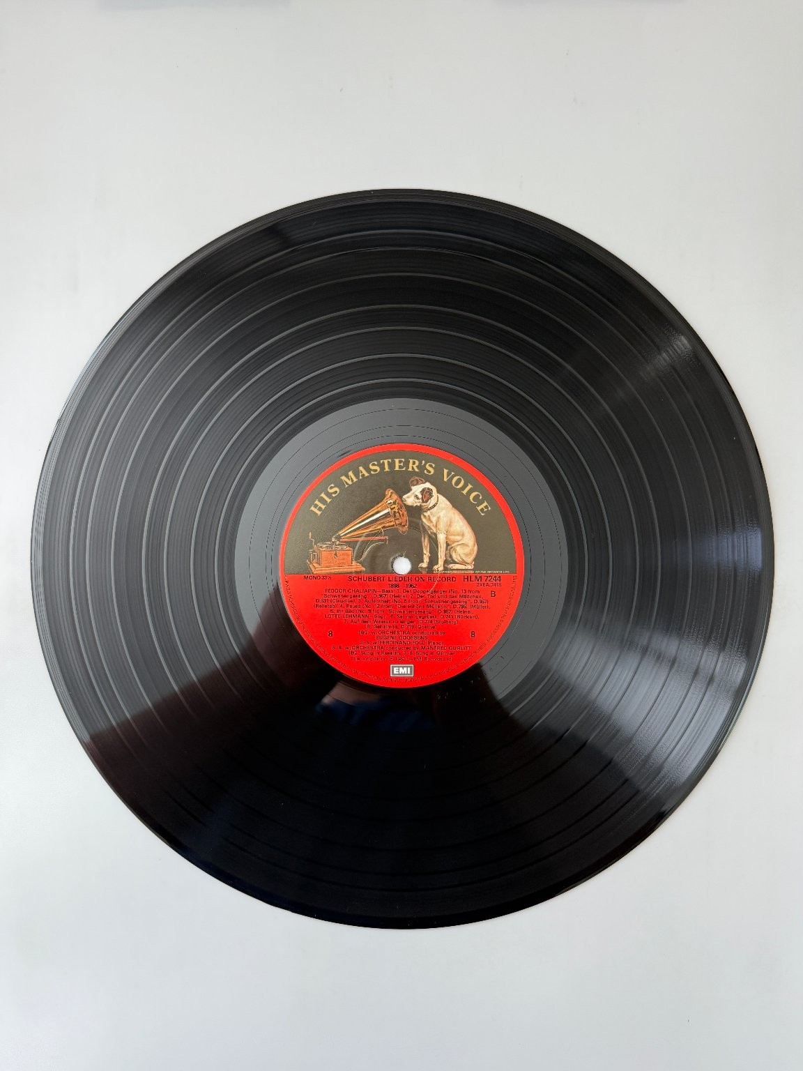 Schubert Lieder on Record 12″ LP Set 1982 Limited Edition EMI Classical 33RPM
