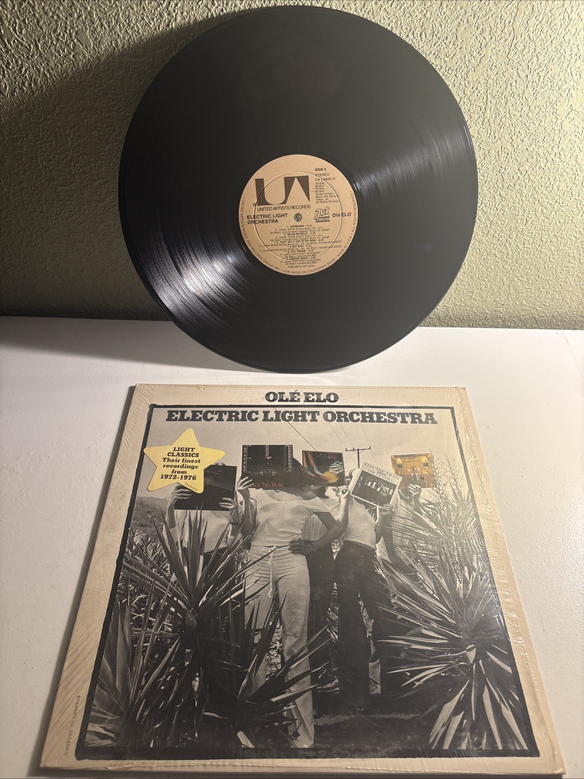 Electric Light Orchestra – Olé ELO Vinyl LP (1976) United Artists UA-LA630-G