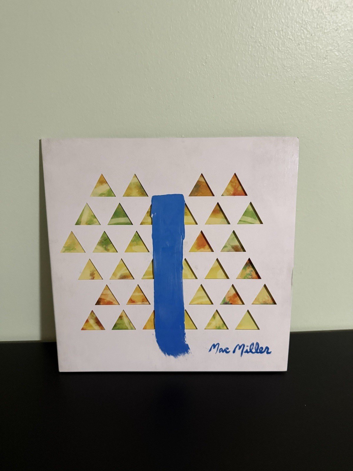 Blue Slide Park 10th Anniv Deluxe Clear Blue/Yellow Splatter Vinyl – Mac Miller