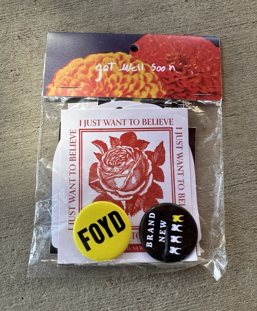Official Brand New Rock FOYD 2025 – Get Well Soon Accessory Pack