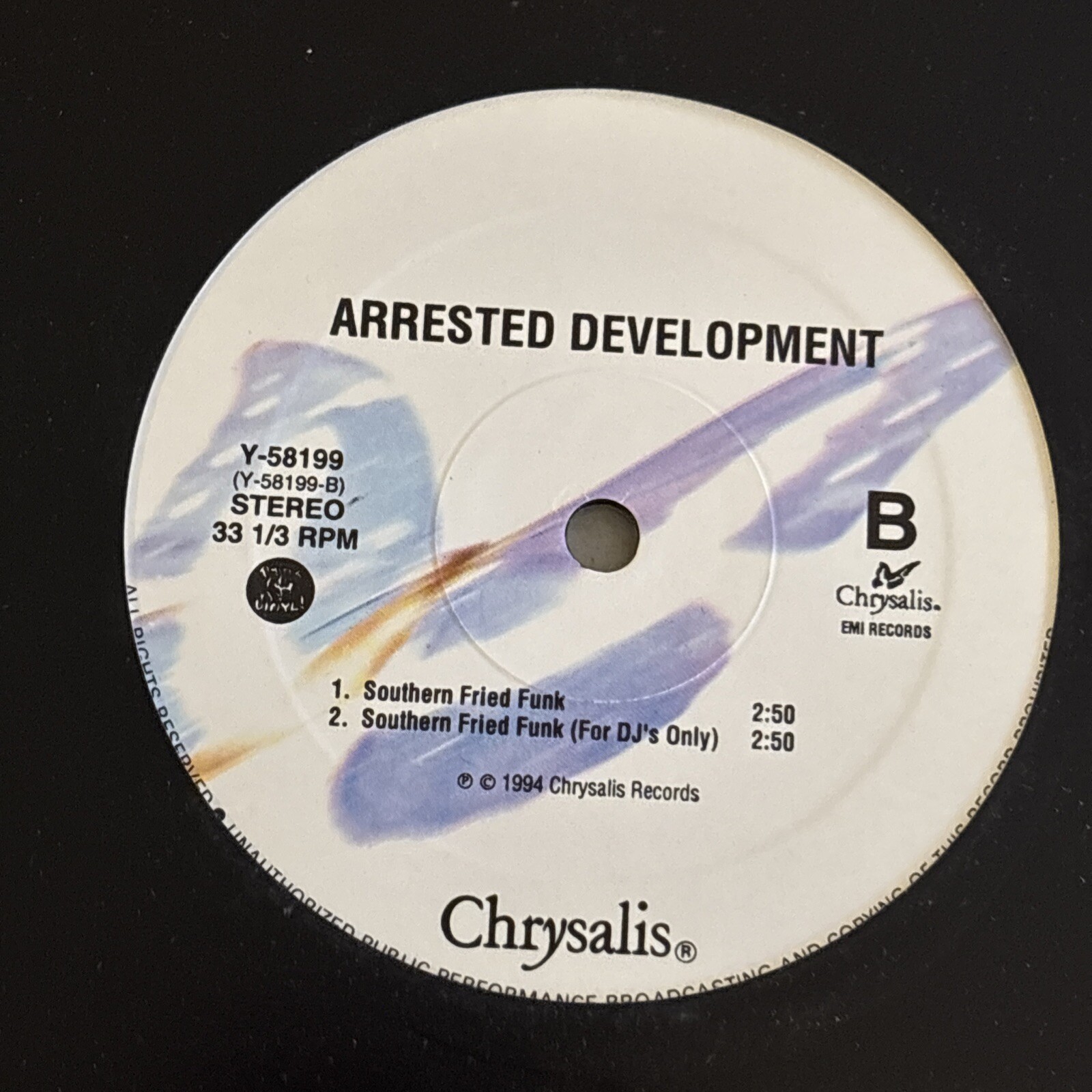 ARRESTED DEVELOPMENT – UNITED FRONT / SOUTHERN FRIED FUNK 12″ SINGLE 5 Mixes VG+