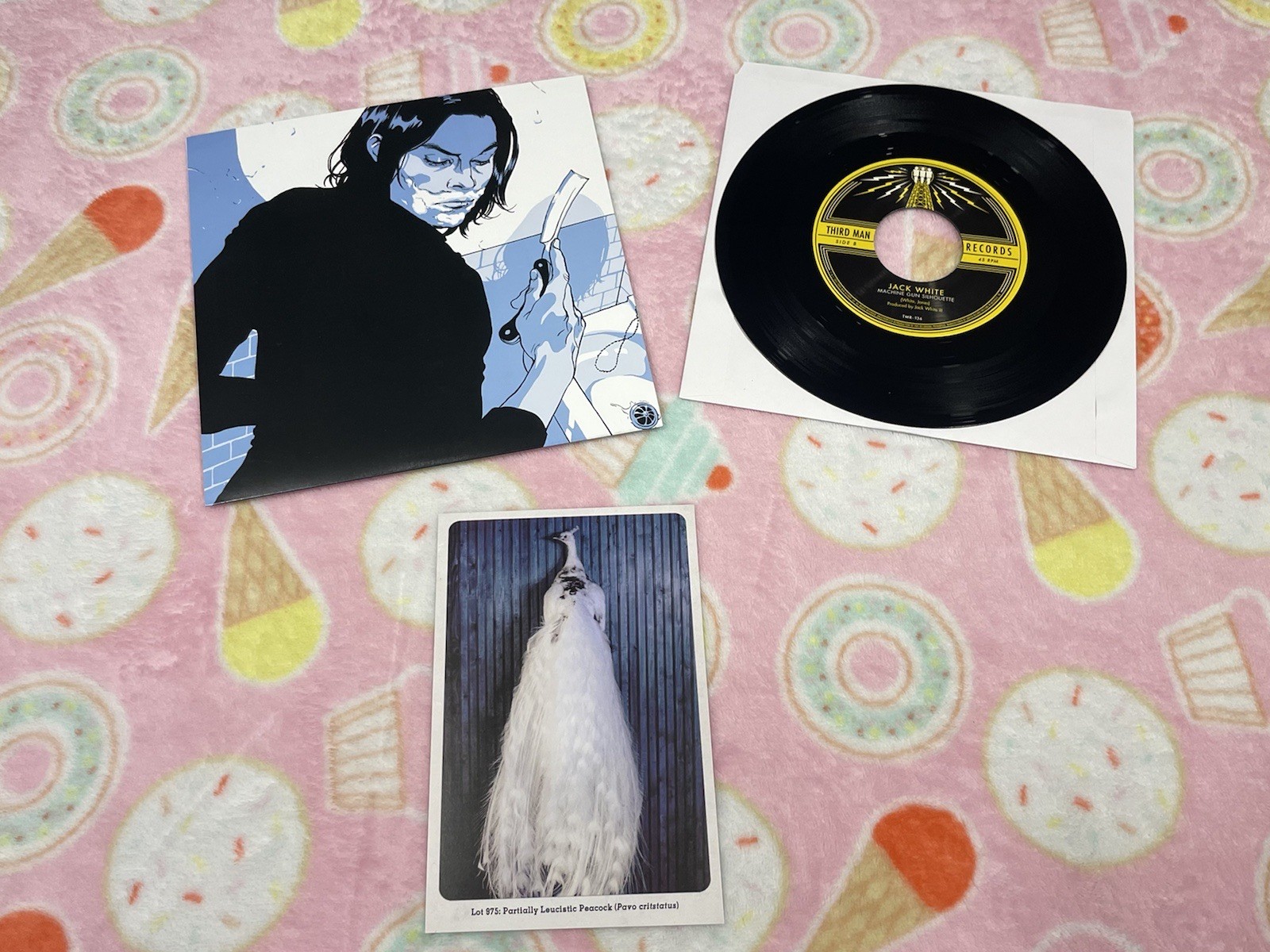 Jack White Love Interruption TOUR Vinyl 7″ 45 Third Man Records TMR136 2012
