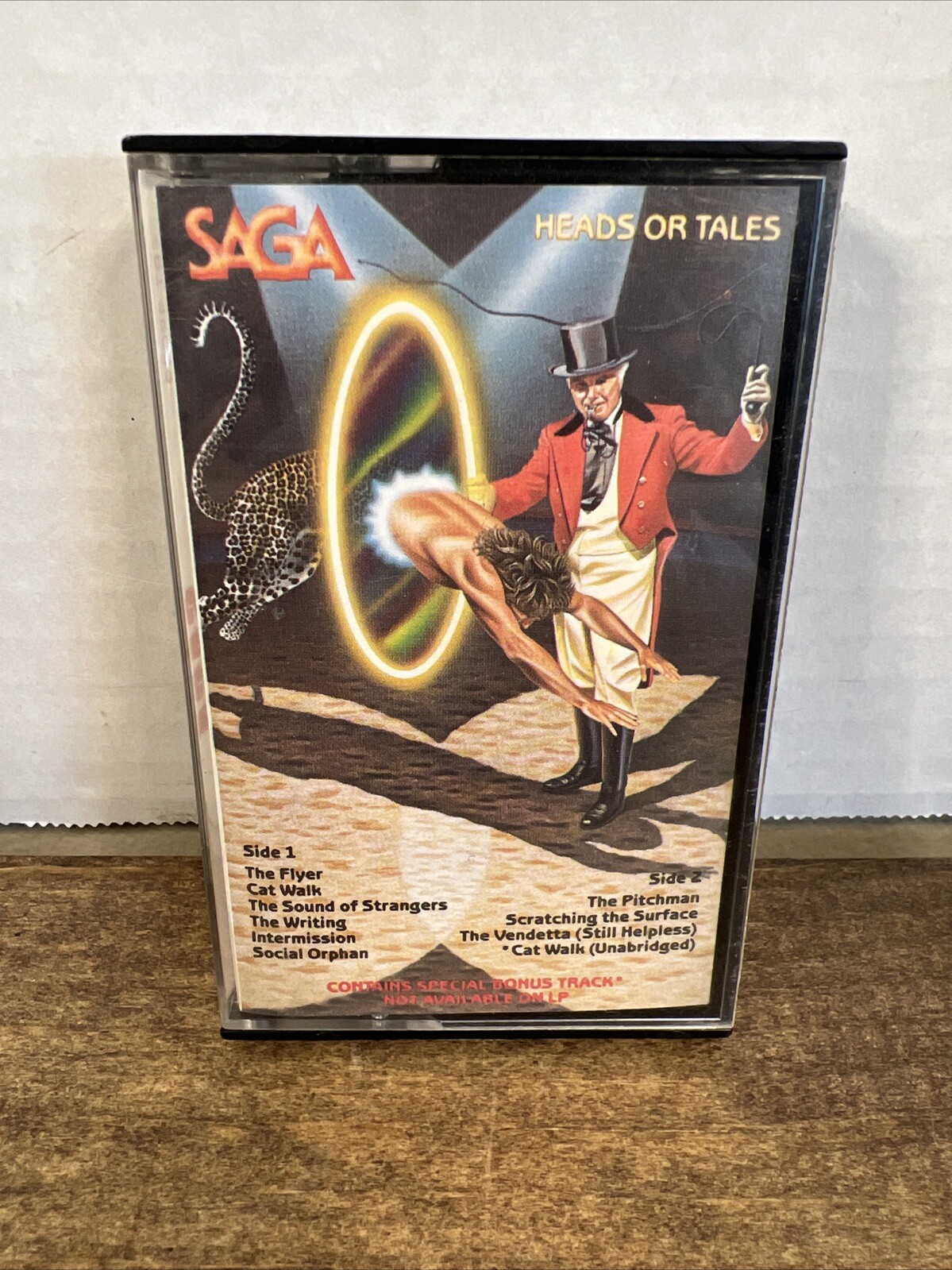 Saga “Heads Or Tails” Contains Special Bonus Track Not Available On LP – 1983