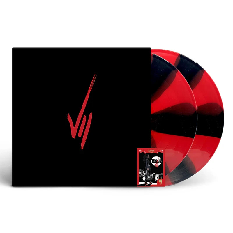 SEALED Teyana Taylor VII RED BLACK vinyl TRADING CARD album love Summer Walker
