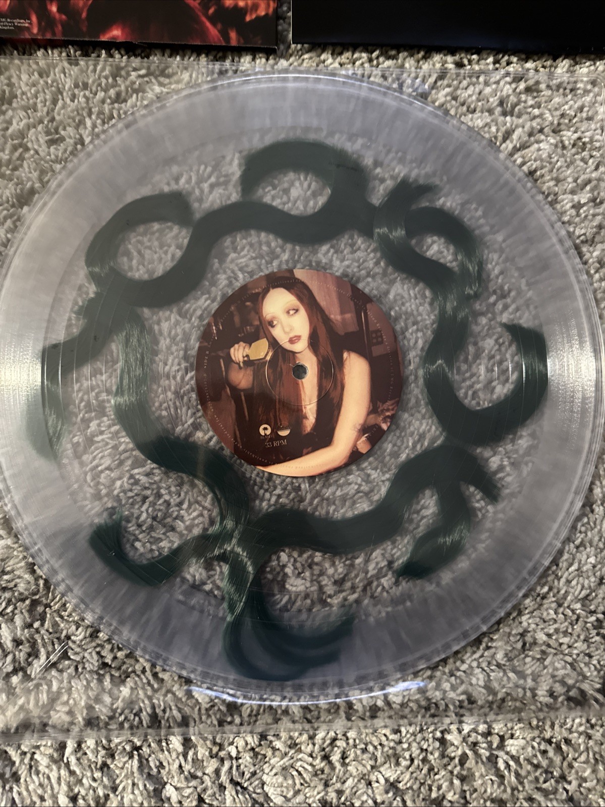 CHAPPELL ROAN The Subway 12” SINGLE CLEAR VINYL WITH GREEN HAIR/7000