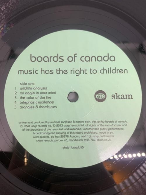 Boards Of Canada – Music Has The Right To Children (2xLP, RP) (Mint (M)) – 41834