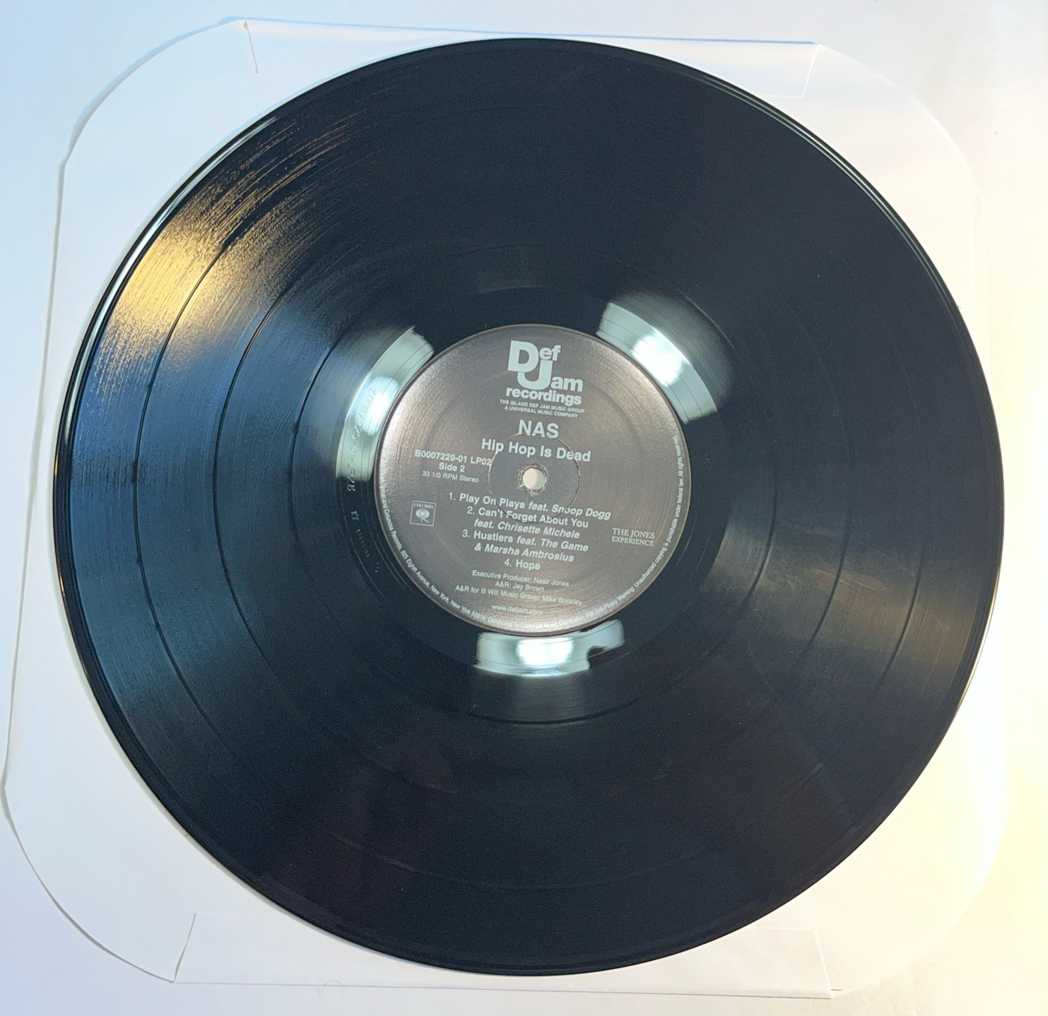 NAS Hip Hop Is Dead 06’ Vinyl 2LP In Shrink Jay-Z Snoop Dogg The Game Kanye West