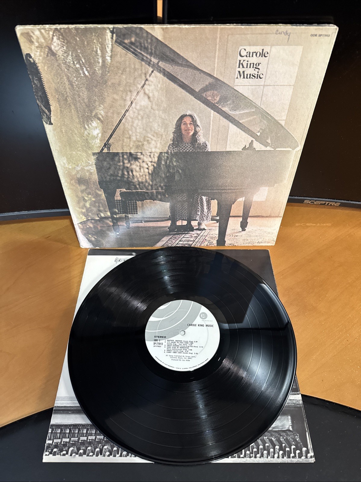 Carole King – CAROLE KING MUSIC – Ode Records (SP-77013) LP 33 Vinyl B3 VG