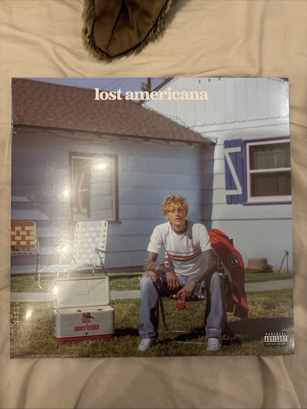 MGK Lost Americana + Signed Insert Peppermint Candy Vinyl New