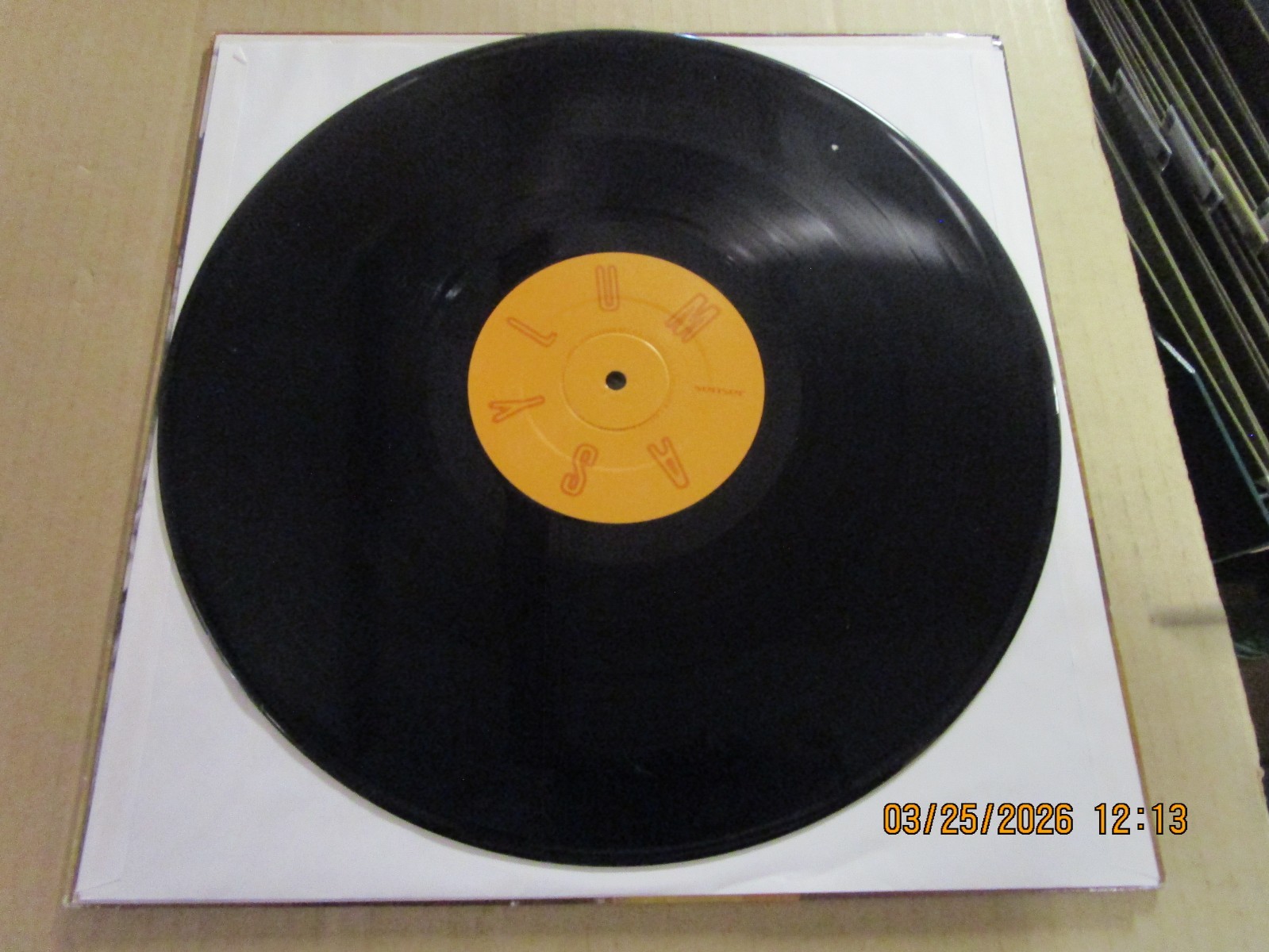 SENSER Asylum Original UK Press LP Used! 1998 Ultimate Records Rock Breakbeat