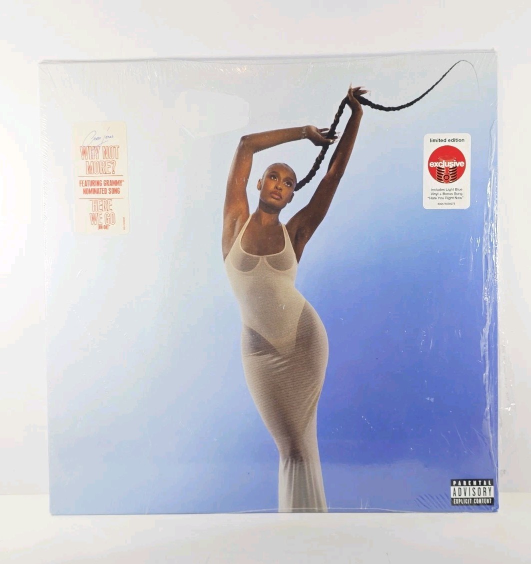 Coco Jones Why Not More Target Exclusive Light Blue Vinyl Bonus Song Sealed New