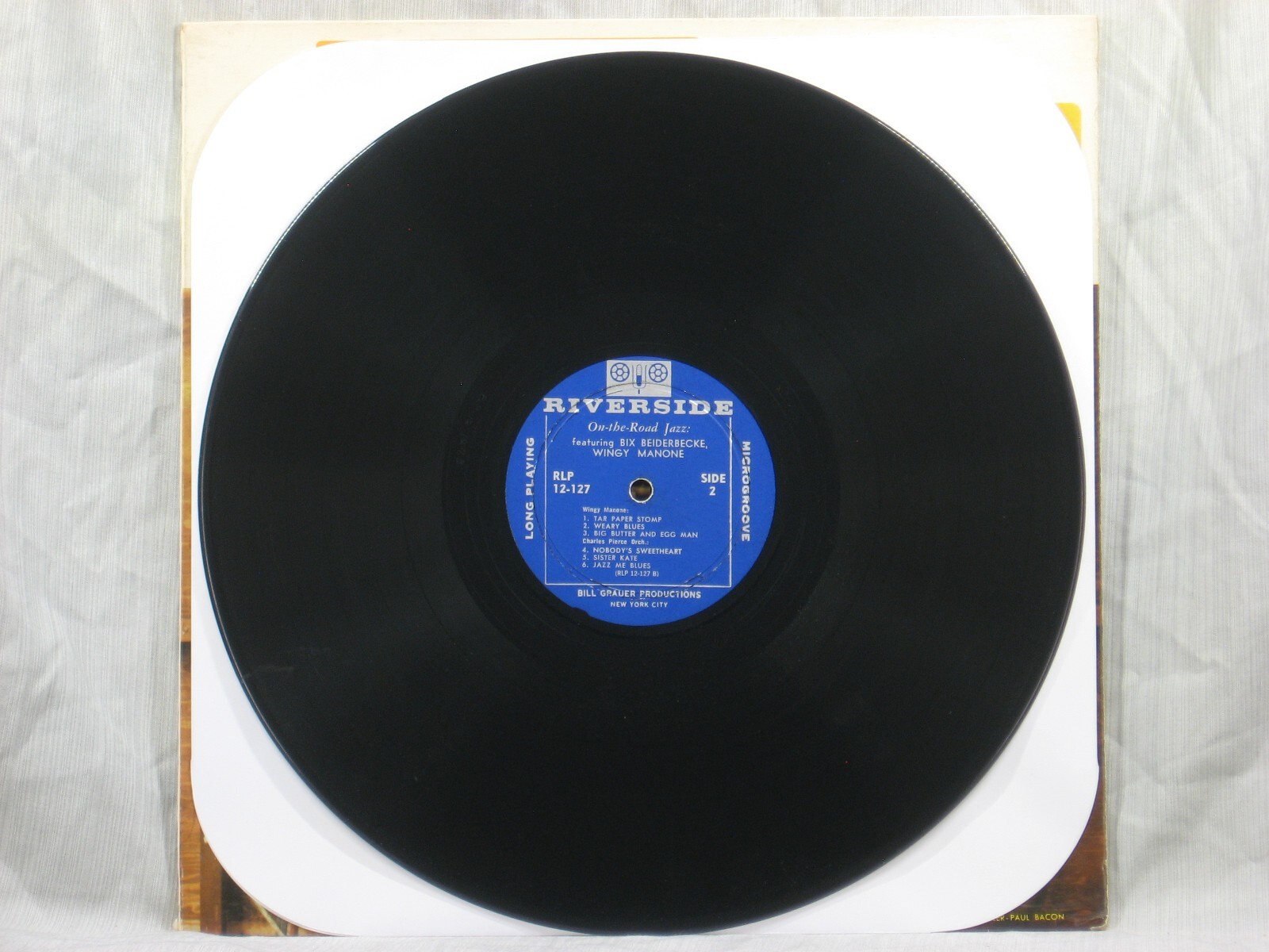 Beiderbecke, Manone – On-the-Road Jazz – Riverside Jazz Archives – RLP 12-127