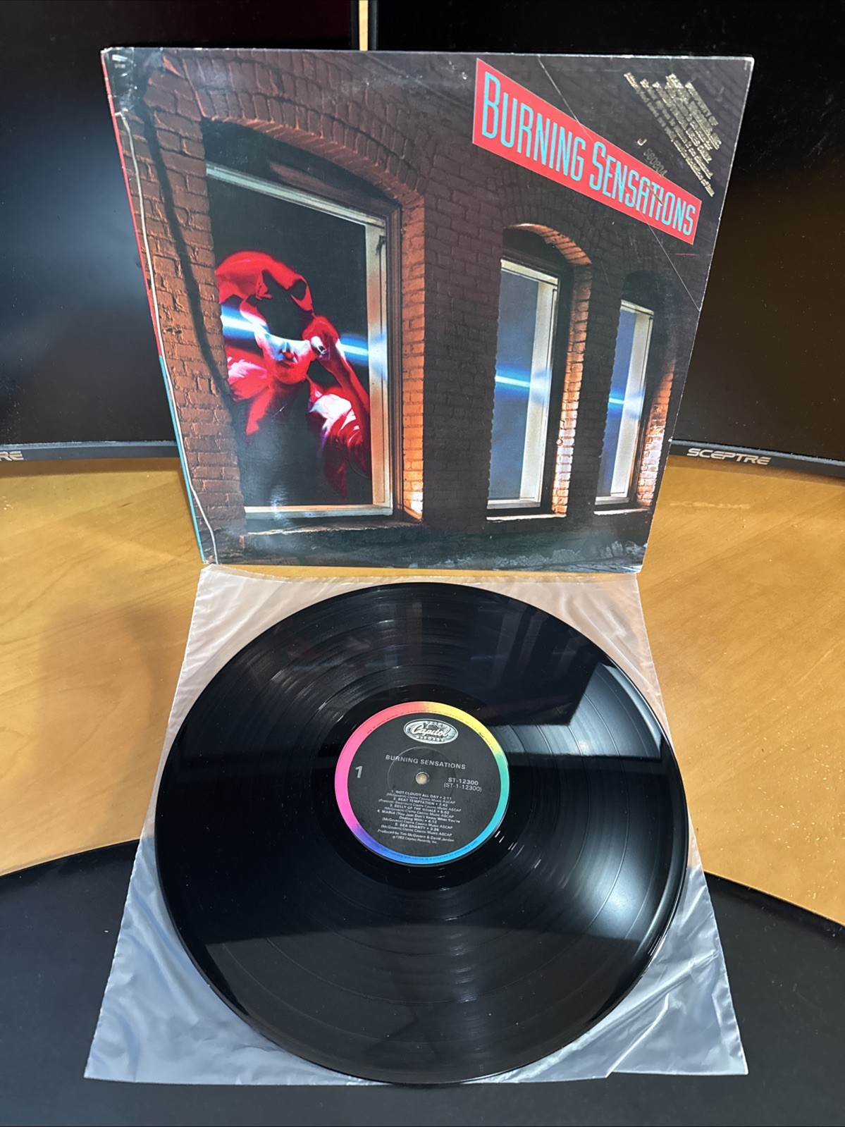 Burning Sensations (Self-Titled) 1984 Mini-LP, Capitol Records DLP-15009 B3 EX