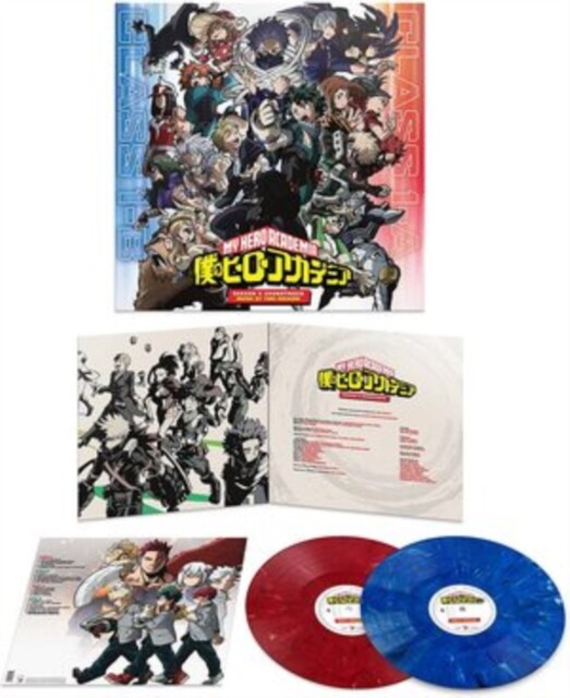 Yuki Hayashi – My Hero Academia: Season 5 Ost (2LP/1-Opaque Blue Marble/2-Opaque