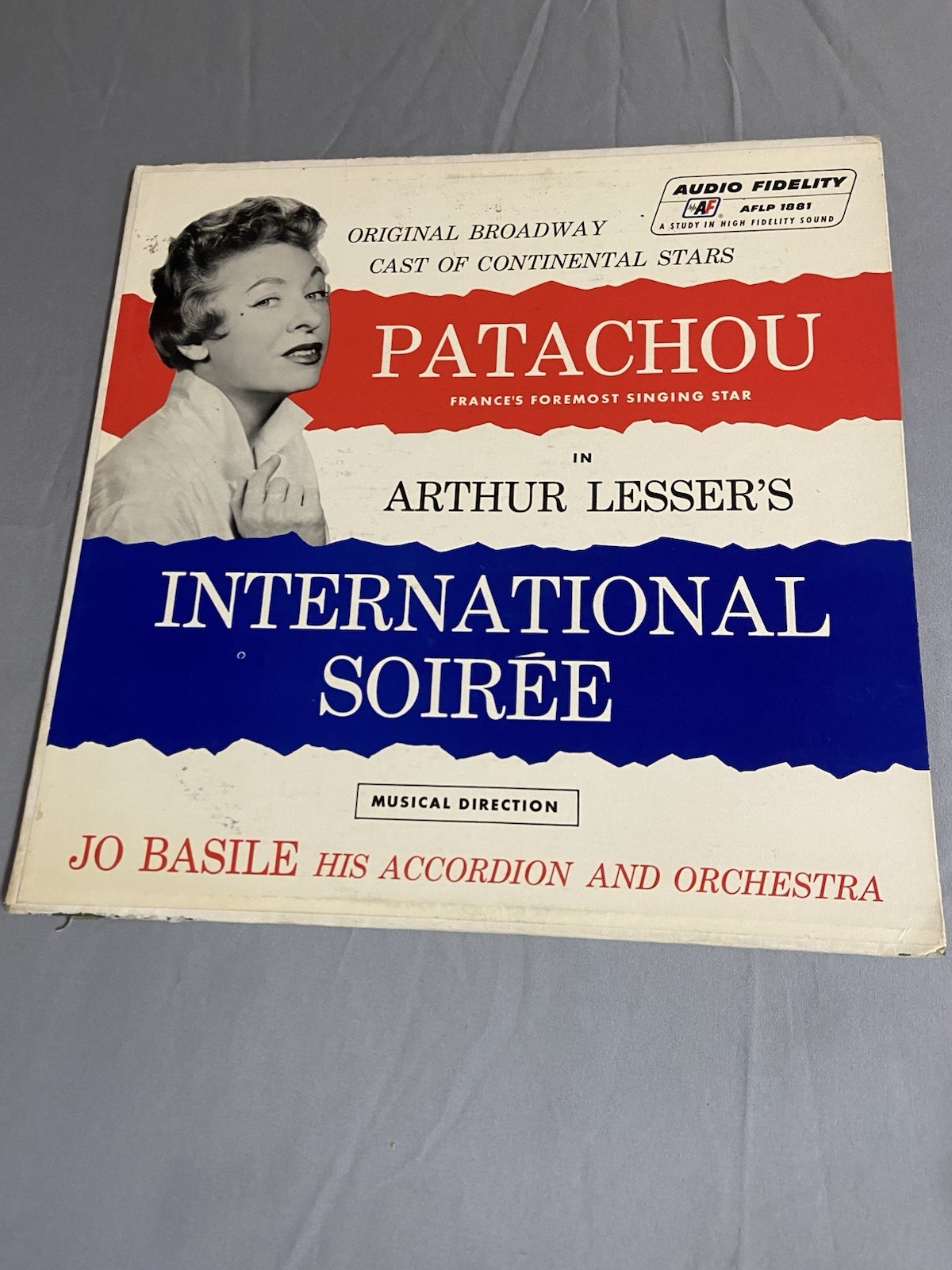 Patachou France’s Singing Star 1958 Album LP International Soiree
