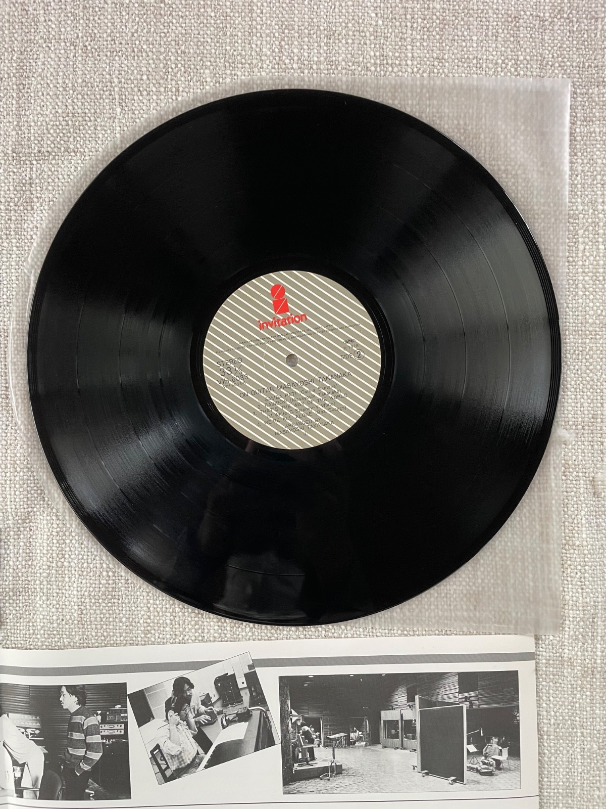 Masayoshi Takanaka Lot of 6 vinyls Japan Original LP W/Obi ON GUITAR 2nd Album