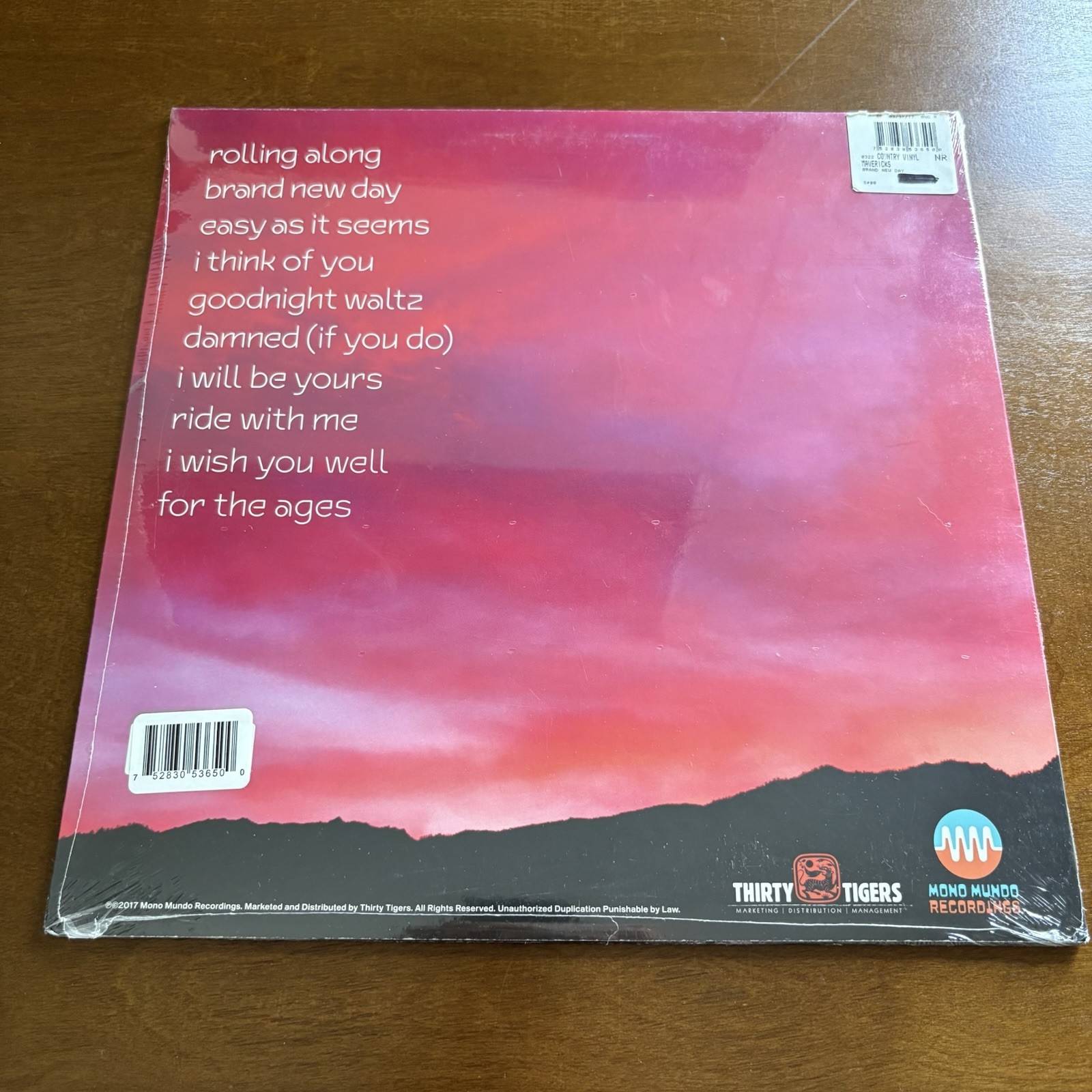 THE MAVERICKS Brand New Day RED vinyl LP 2017 sealed LTD TO 750 copies