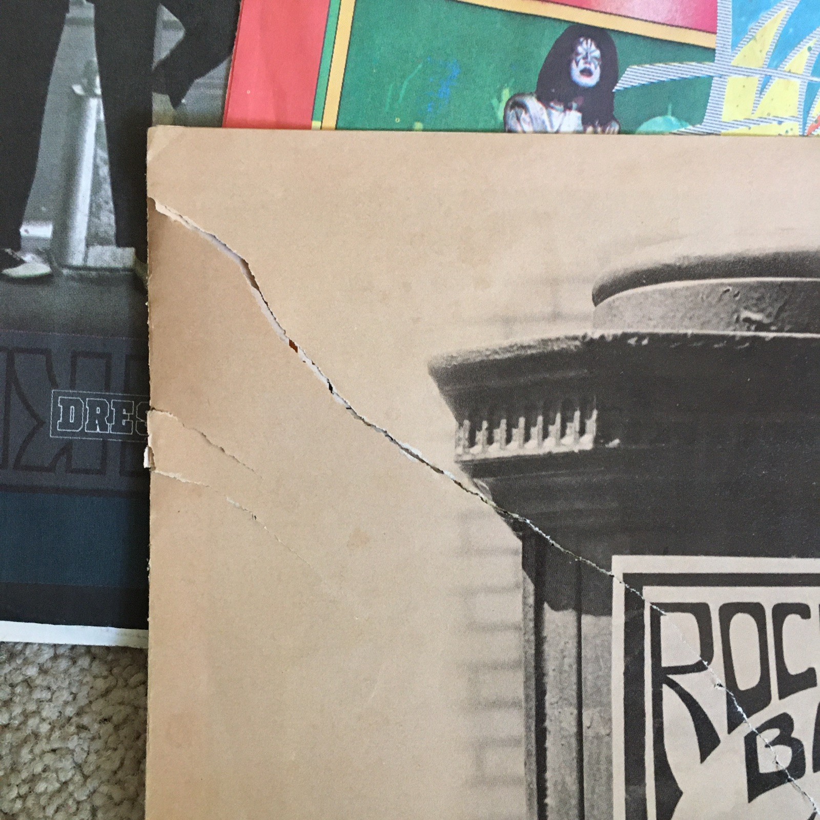 KISS – THE ORIGINALS, 3 LP records, 1st Press 1976, NBLP-7032 – EX w/ Extras