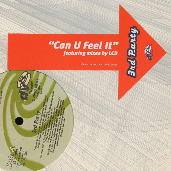 3rd Party – Can U Feel It (LCD Mixes) (12″) (Very Good Plus (VG+)) – 3846971890]