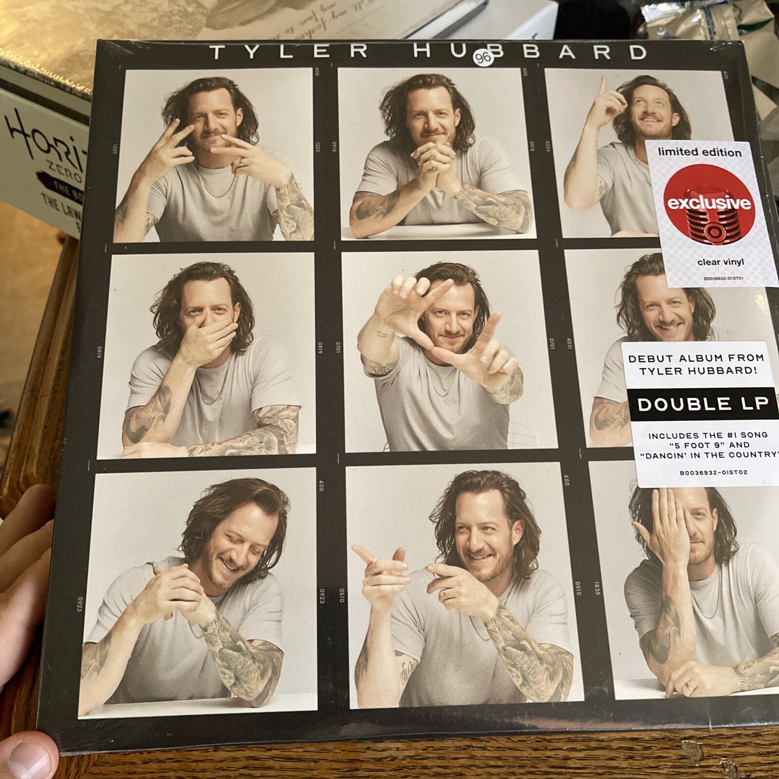 Tyler Hubbard – Limited Edition Exclusive Clear Vinyl 2x Double LP Record Album