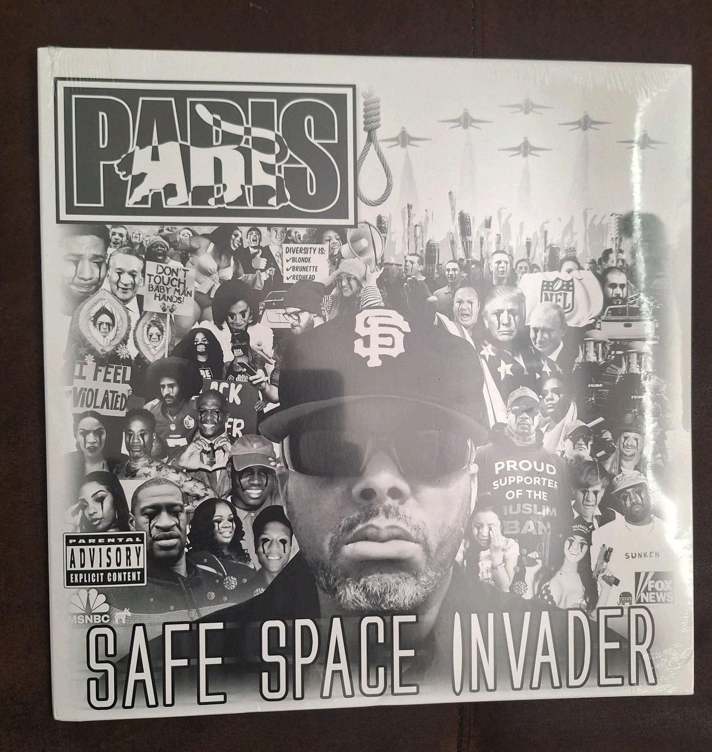 Paris – Safe Space Invader 12 Inch Vinyl Record Icp Juggalo Guerrilla Funk New