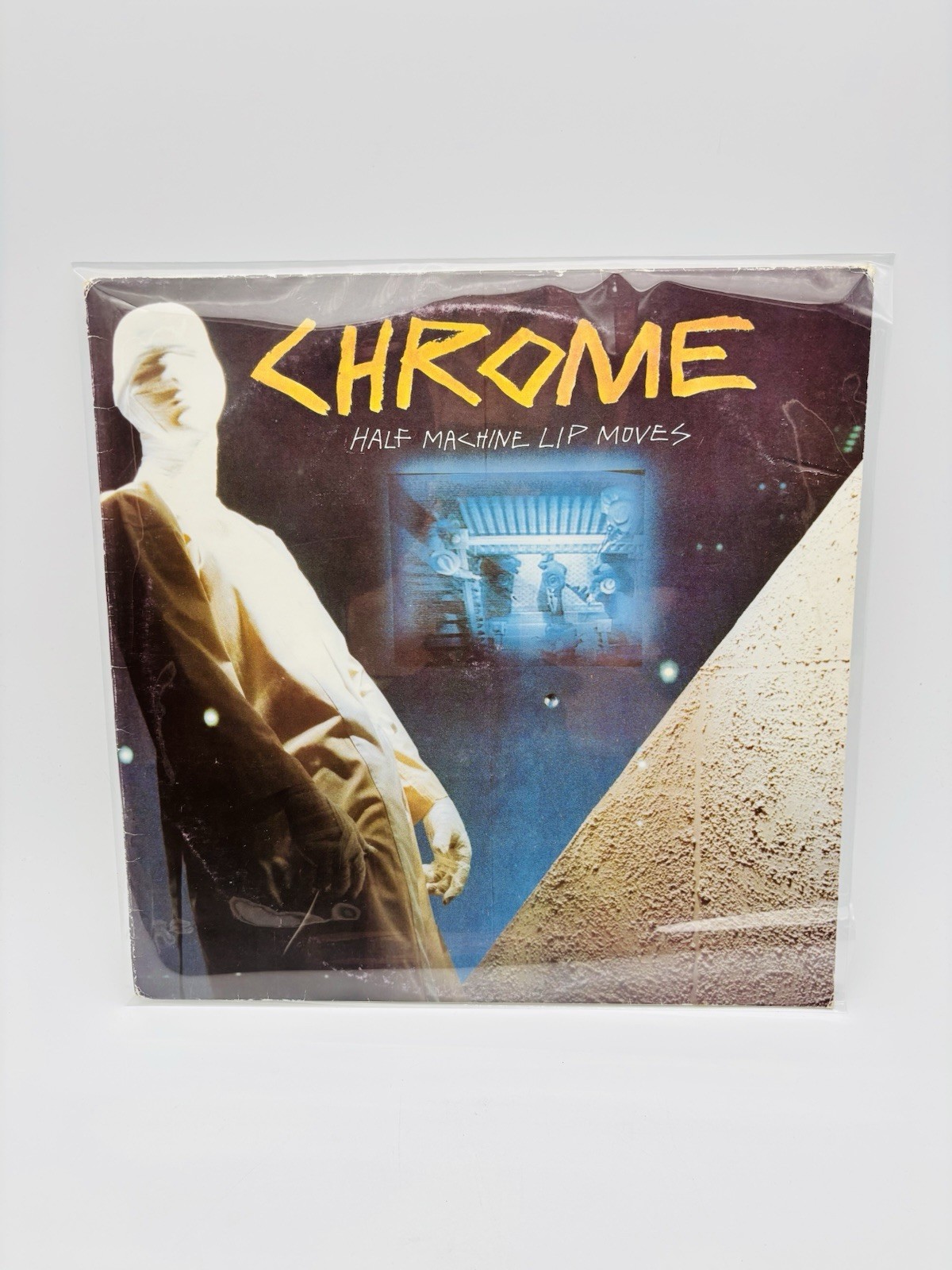 CHROME half machine lip moves SIREN 12″ LP 33 RPM 1979
