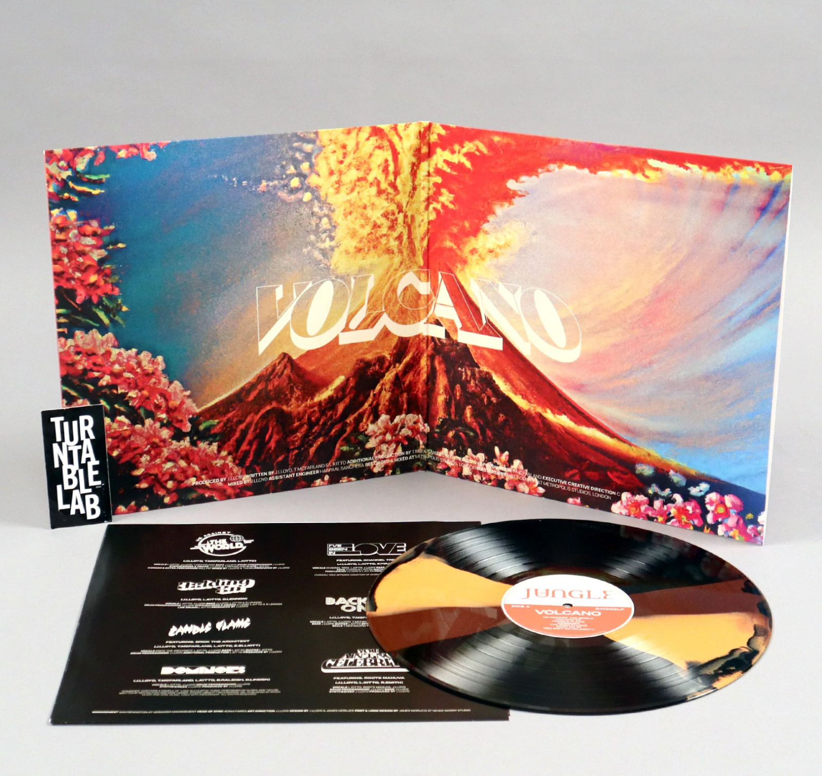 Jungle Volcano LP TTL Exclusive Numbered Molten Colored Vinyl limited 1000 New