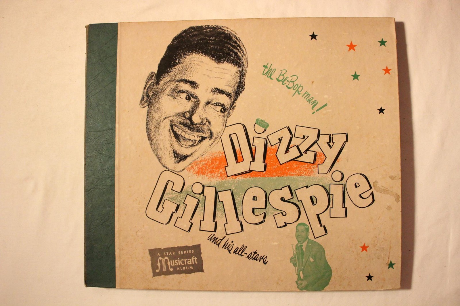 BOP JAZZ DIZZY GILLESPIE and His All-Stars The BeBop Man! MUSICRAFT S-7 EE+