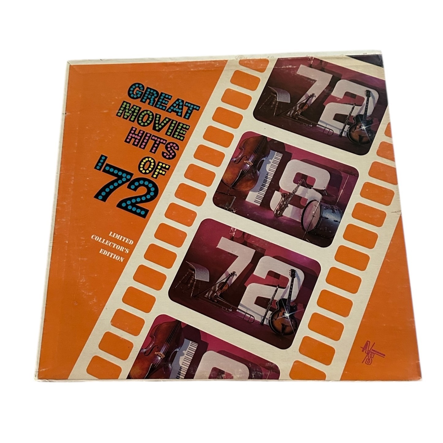 Cinema Orchestra Great Movie Hits of ’72 Vinyl LP Alshire International ST-94880