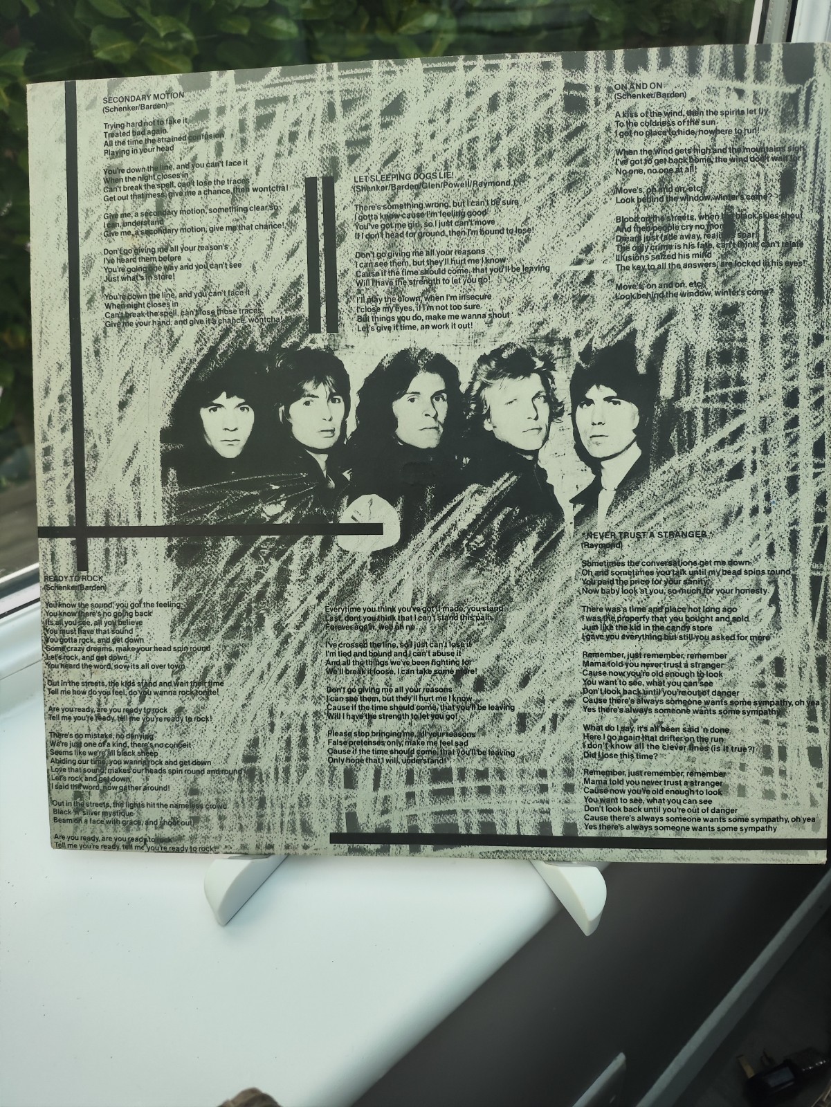 The Michael Schenker Group ‎– MSG 1981 UK CHR 1336 Record Very Good+